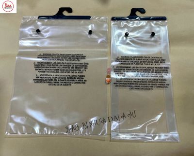 PP PLASTIC BAG WITH HOOK